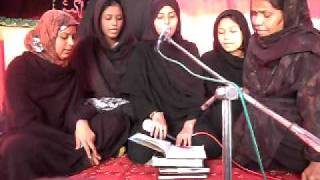 noha khuan amber zehra qasamabad majlis