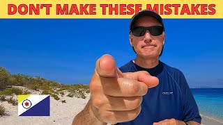 Bonaire mistakes! (The Don'ts of Bonaire - part 2)