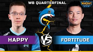 WC3 | WB Quarterfinal | [UD] Happy vs Fortitude [HU] | Dolphin Warcraft Championship Cup