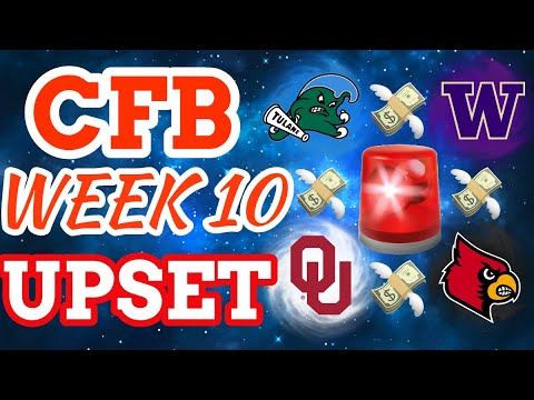 College Football *UPSET ALERT* & Top Parlays For Week 10 - YouTube