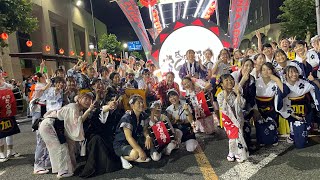 2024年　盛岡さんさ踊り　加藤家⭐︎アイディア賞！！