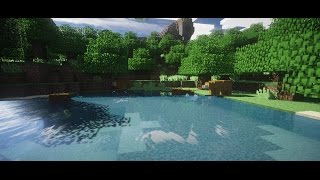 [마인크래프트(Minecraft)] 쥬라기 모드+캠핑모드+쉐이더팩 적용! 간단 리뷰\u0026플레이 영상