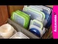 How to Organize Food Storage Containers