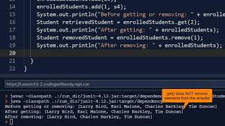 Lesson 10-2 ArrayList Methods (Introductory Java Programming for AP Computer Science A)