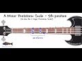 Jamming w/the A Minor Pentatonic Scale - Bass in 3 minutes!