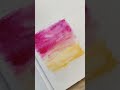 so satisfying to watch 😍 watercolourblending watercolourskies painting timelapse