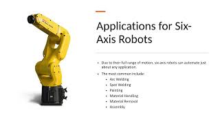 Six Axis Robots - Robots Done Right