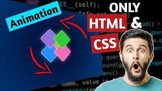 Create a CSS Square Loader Animation | HTML & CSS Tutorial