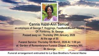 MTV OBITUARIES FOR FRIDAY 27TH FEBRUARY 2026