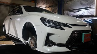 ノックスドール施工記録　札幌市Ｔ様　マークＸ