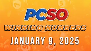 P15M Jackpot Super Lotto 6/49, 2D, 3D, 6D, and Lotto 6/42 | January 9, 2025