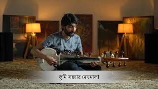 তুমি সন্ধ্যার মেঘমালা | রবীন্দ্রসঙ্গীত | Tumi Sondhyar Meghomala | Rabindrasangeet | Instrumental