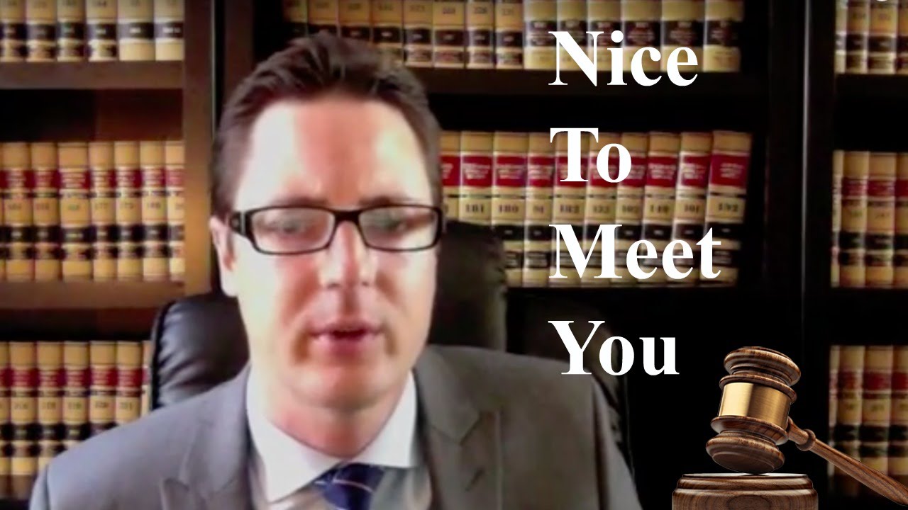 Christopher Martens Defense Attorney|Nice To Meet You! - YouTube