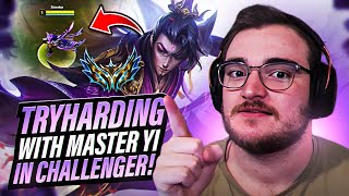 Tryharding with Master Yi in High Elo Challenger | Consistathon #12