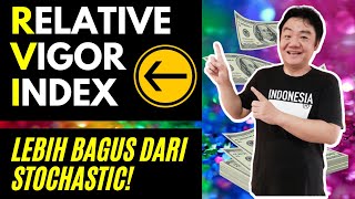 🔴 Tutorial‼️ Cara Cuan Di Market Forex \u0026 Gold Menggunakan Indikator Relative Vigor Index (RVI).