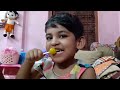 'CURIOSITY LEADS TO CREATIVITY' - Small Girl's Unique Style of Enjoying the Lollipop Chocolate