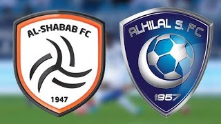 مباراة الهلال ضد الشباب ضمن دوري روشن السعودي للمحترفين Al-Hilal vs Alshabab #alhilal #Neymar