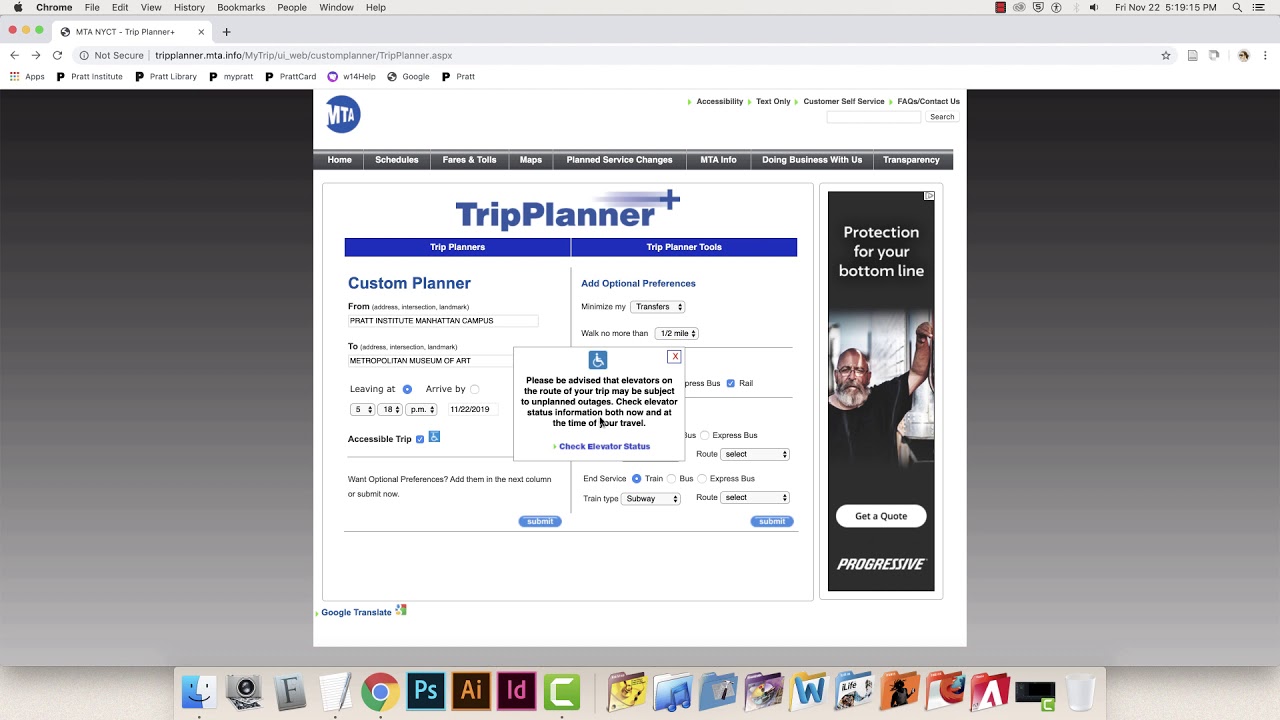 MTA Trip Planner - YouTube