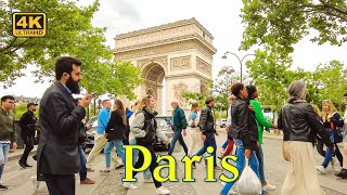 Walking in Paris , France - May 24, 2022 [4K UHD]