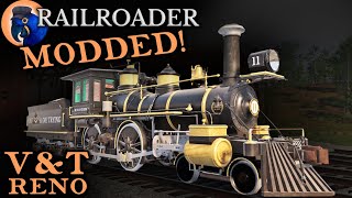 FIRST STEAM LOCO MOD for Railroader - V&T 4-4-0 Reno!
