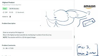 15.0 Highest Product (Greedy Algorithm)-Interviewbit #backtracking#interview#recursion