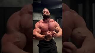 Hot Czech Bodybuilder Close Up Muscle Flexing #8