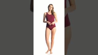 Sporti HydroLast Chlorine Resistant Conservative Scoop Back One Piece Swimsuit | SwimOutlet.com