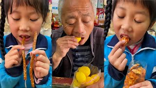 Kumpulan video tiktok makanan ringan china jaman dulu childhood chinese snack compilation EP39