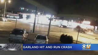 Garland Police Release Footage Of Deadly Hit-And-Run, Still Searching For Driver