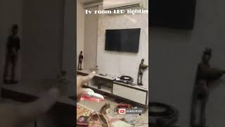 selling room step lighting