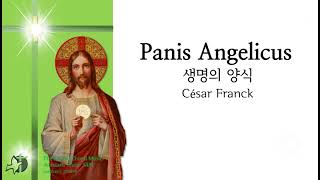 Panis Angelicus, C. Franck 곡, 생명의 양식 가톨릭성가 503번 4부악보