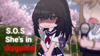 𝐒.𝐎.𝐒 𝐬𝐡𝐞𝐬 𝐢𝐧 𝐝𝐢𝐬𝐠𝐮𝐢𝐬𝐞! || yandere simulator gacha ||