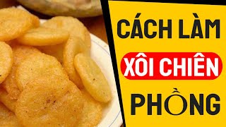 Bật mí cách làm Xôi Chiên Phòng thơn ngon giòn rụm | Bếp Nhà Tôm