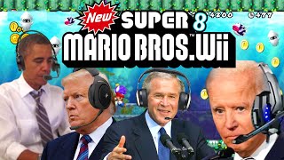US Presidents Play New Super Mario Bros. Wii 8 (Joe Biden Has ENOUGH)