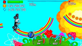 hill climb racing - police car on rainbow 🌈 #356 Mrmai Gaming