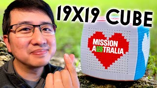 Help Me Raise $10000 And I'll Solve A 19x19 Rubik's Cube LIVE