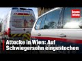 Stiegen hinabgestürzt - Attacke in Wien: Auf Schwiegersohn eingestochen | krone.tv NEWS