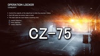 【BF4】 ピストル狂がCZ-75を試してみた #875 【Volx】