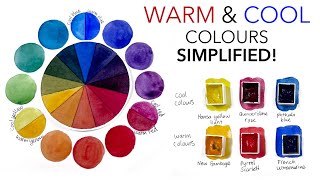 Warm & Cool Colours, Simplified! How To Make The BEST Colour Mixtures!