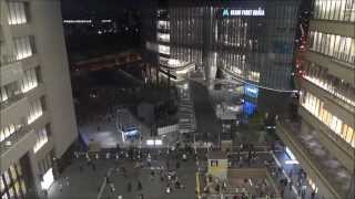 【まちびらき！】夜のグランフロント大阪 大阪駅から見る 2013/04/27