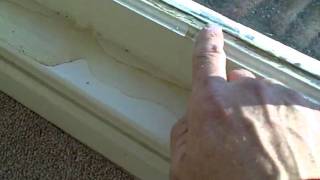 Atlanta home inspector says window glazing needs repaired