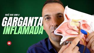 VOCÊ VIVE COM A GARGANTA  INFLAMADA