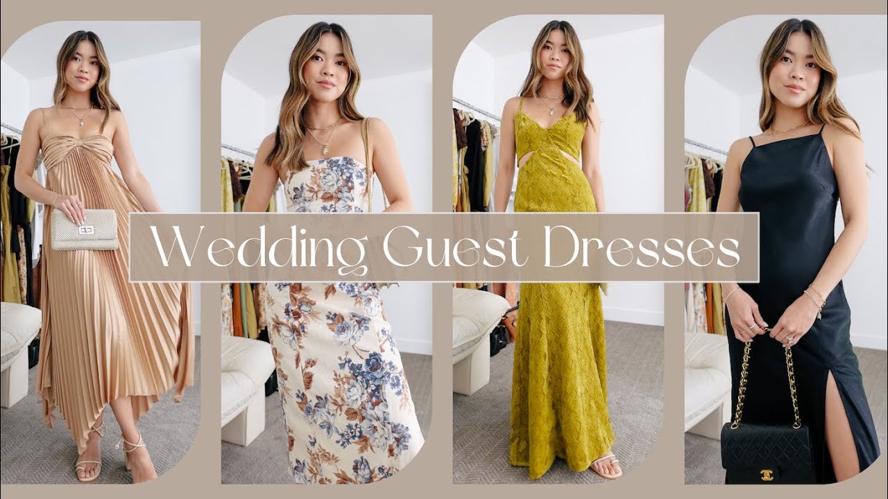 15 Wedding Guest Dresses Spring Summer Wedding Guest Dress Outfit
