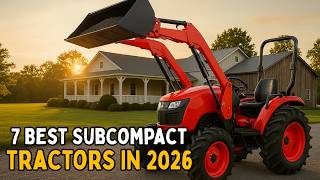 7 Best Subcompact Tractors in 2026