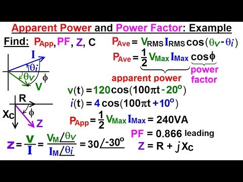 Electrical Engineering: Ch 12 AC Power (35 Of 58) Apparent Power And ...