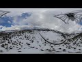 【青森県】八甲田 雪の回廊【絶景】360度 4k60p