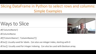 How to Slice a DataFrame in Python Simple Examples