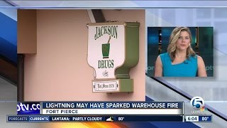 Lightning May Have Sparked Fort Pierce Fire