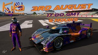 Race for Kika Charity Race on August 3rd | 6 Hours of Le Mans