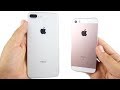 iPhone 8 Plus vs iPhone SE Speed Test!